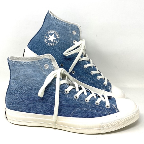Converse Other - Converse All Star Chuck 70 High Top Light Denim Canvas Men’s Sneakers 165648C